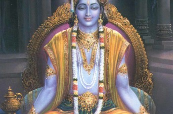 Uma visão do Senhor Krishna