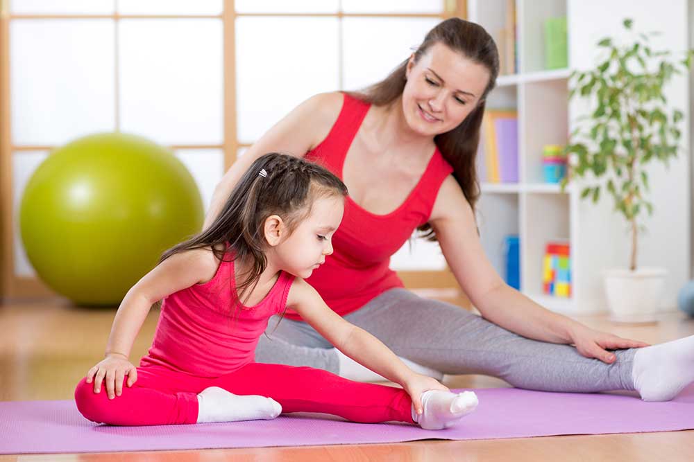 A Yoga com Música para Crianças